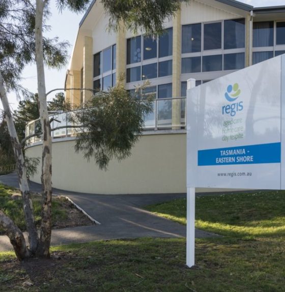 REGIS TASMANIA – EASTERN SHORE