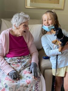 We recently had a special day at Regis Port Macquarie as our Lifestyle team brought their furry friends to work. Introducing Molly, Archie, and Nala - three amazing dogs who spent the day spreading love and joy to all of our residents. They participated in gentle exercise, Walk 'n' Talk, and even mind games, and everyone loved it! One of our residents, Sally Graham, expressed her love for dogs, saying "I just love dogs of all kinds." And resident Judi shared her heart-warming experience, "I love being able to have a cuddle, especially because I miss my own dog." Pets have a special place in our hearts, and we believe that the presence of dogs can bring so much happiness to our residents. That's why we had a great time having dogs join us for the day at Regis Port Macquarie. It was a perfect reminder of the unconditional love and joy that pets bring into our lives.