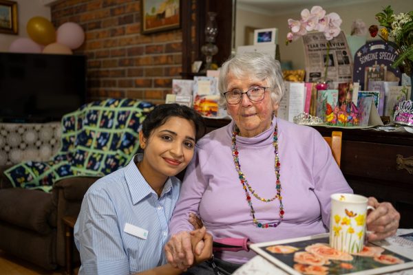 Dawn Camobell and Mukti, Home Care Brisbane