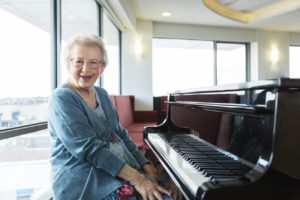 Regis Aged Care Facilities Armadale - Resident playing piano