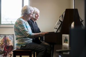 Regis Aged Care Respite - Ladies playing piano and singing