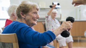 Aged Care Services NSW - Group gym class